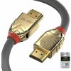 Kábel HDMI M/M 3m, Ultra High Speed+Eth, 10K@120Hz, HDMI 2.1, G, sivý, s certifikátom, Gold Line