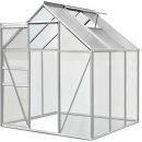 Deuba Záhradný skleník Aluminium - 190 x 195 x 195 cm