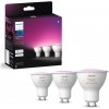 Philips SADA 3x LED RGBW Stmievateľná žiarovka Philips Hue WACA GU10/4,2W/230V 2000-6500K P6177 + záruka 3 roky zadarmo + záruka 3 roky zadarmo