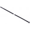 Viazacie a sťahovacie pásky 75 cm x 9 mm čierne (10ks)