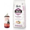 Brit Fresh Chicken & Potato Puppy Healthy Growth 12kg & LAB V Lososový olej pre psov a mačky 1000ml