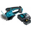 MAKITA DUM604ZX-5 Nožnice na trávu a živý plot šírka záberu 16 cm na 18V Li-Ion (LXT) 5.0 Ah akumulátor (1ks) + nabíjačka - MAKITA DUM604ZX-5