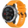 Remienok Solid Wristband žltý pre Garmin Fenix 7X (26mm)