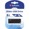 VERBATIM Flash disk Store ´n´ Go Slider/ 8GB/ USB 2.0/ černá 98695