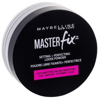 Maybelline Master Fix zmatňujúci fixačný púder 6 g translucent