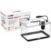 ORIN mini plastové akvárium 10l s LED osvetlením a vnútornou filtráciou čierne