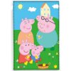 Detská deka Prasiatko Pepina a Kuriatka 150x200 cm