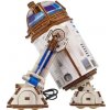 Ugears 3D dřevěná mechanická skládačka Star Wars R2-D2