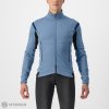 Castelli PERFETTO RoS 2 CONVERTIBLE bunda, oceľová modrá M
