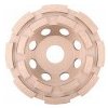 Extol Industrial 8703121 kotúč diamantový brúsny dvojradový, O 115x22,2mm