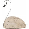 Clayre & Eef Biela antik drevená dekorácia Labuť Swan Rustic L - 25*11*27 cm - Clayre & Eef