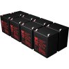 Batéria pre záložné zdroje Sada batérií T6 Power pre záložný zdroj APC RBC43, VRLA, 12 V (T6APC0020_V113144)