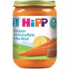 HiPP BIO Mrkva, zemiaky a hovädzie mäso od uk. 4.-6.mesiaca, 190 g 6240