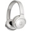 Audio-Technica ATH-S220BT - bílá - Kompaktní bezdrátová OnEar sluchátka s přenosem Bluetooth 5.0, měniči o průměru 40 mm a výdrží až 60 h