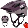 Kask rowerowy Kellys DARE II L/XL 58-61cm tmavá hroznová