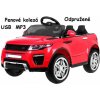 JOKO Elektrické autíčko Rapid Racer, penové kolesá, USB, odpružené, červené