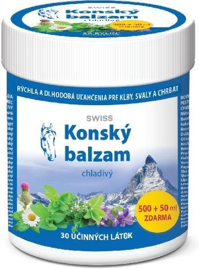 Swiss konský balzam chladivy 500 ml