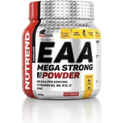 Nutrend EAA Mega Strong powder 300g - pomaranč/jablko