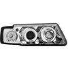 predné svetlá VW Passat 3B 96-00 Angel Eyes chróm