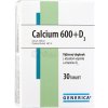 GENERICA Calcium 600 + vitamín D3 30 tabliet