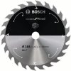Bosch Accessories 2608837702 2608837702 tvrdokovový pílový kotúč 184 x 20 mm Počet zubov (na palec): 24 1 ks; 2608837702