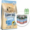 Happy Dog NaturCroq Puppy 15 kg + 3 konzervy ZADARMO