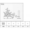 Vymeniteľná rezná doštička TPCN 1603OD-T; S20, POLDI DIADUR TPCN1603OD-T-S20