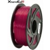XTENDLAN Consumer XtendLAN PETG filament 1,75mm průhledný červený 1kg 3DF-PETG1.75-TRB 1kg
