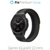 FixPremium - Nylonový Remienok pre Garmin (QuickFit 22mm), sivý