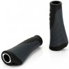 Gripy XLC GR-S04 Ergonomic 135mm čierno / šedé zaistenie skrutky
