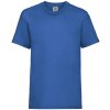 Blue Fruit of the Loom Cotton T-shirt modrá 1-2(92) Fruit of the Loom 5904882087133