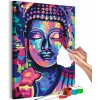 Maľovanie podľa čísiel - Buddha's Crazy Colors Veľkosť: 40x60