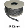 ZOP PLUS Šnúra žiaruvzdorná – šedá – o 12 mm – okrúhla