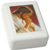 Krabička: na ruženec, plastová - modliaci sa Pán Ježiš - P4