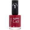 Rimmel London Super Gel STEP1 gélový lak na nechty 12 ml 042 rock n roll