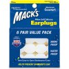 Mack's Pillow Soft® White Silikónové štuple do uší Veľkosť balenia: 6 párov silikónové štuple do uší