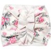 Baby Nellys bavlnená čelenka turban New Rosses smotanová