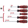 KS Tools Sada skrutkovačov ERGOTORQUEplus, 5-dielna 159.0005