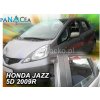 Deflektory Heko Honda Jazz 5D 2009 - 2014 (+zadné)