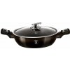 BERLINGERHAUS Panvica hlboká s pokrievkou 28 cm Shiny Black Collection BH-6609