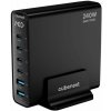 Cubenest S6D0 PD 3.1 GaN Adaptér 240W - čierna