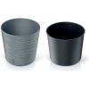 PROSPERPLAST FURU ROUND Kvetináč 25cm betónový