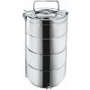 Jídlonosič ORION Jídlonosič termo nerez 4 patra, 14 cm (120957)