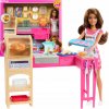 BÁBIKA BARBIE TERESA kuchynský set s bábikou + príslušenstvo, hracia súprava