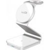 WG - Bezdrátová nabíječka WG37, 3v1 FAST MAGNET, 15W+3W+3W, bílá