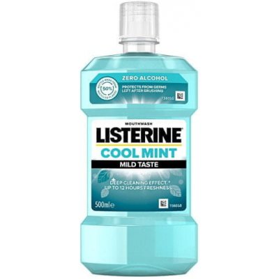 Listerine Ústna voda bez alkoholu Zero - Coolmint Mild Taste (Objem 250)