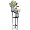Stojan Prosperplast na kvety Bloomie Stand sivý 42 cm