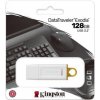 Kingston USB flash disk, USB 3.0, 128GB, DataTraveler Exodia, bila, KC-U2G128-5R, USB A, s krytkou