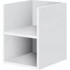 Mereo Aira desk kúpeľňová skrinka, spodná, regálová, biela, 400x530x460 mm CN715S