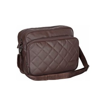 Firetrap Quilted Flight bag brown